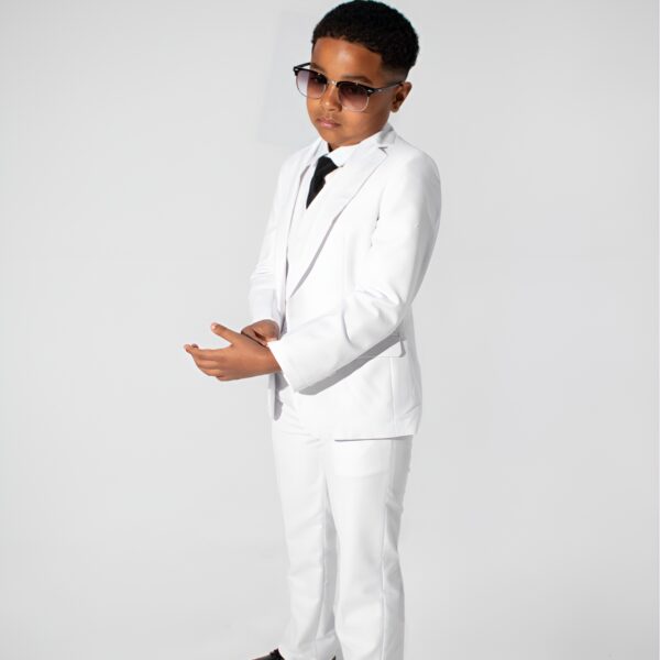 3-Piece White Suit